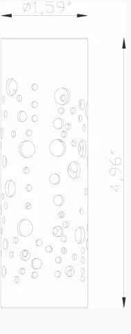 Lumien LAB-095 Micro, Pendant Component, 5" Twilight Shroud - Atlantic Lighting