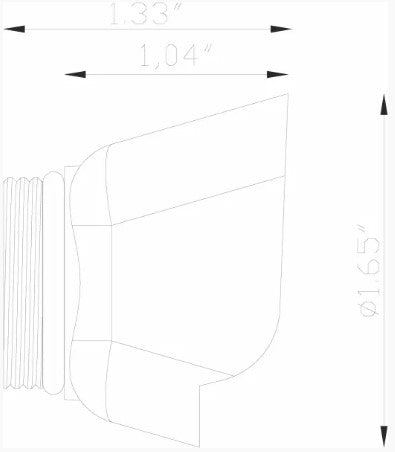 Lumien LAB-119 Nano, Shroud, Flood Shroud Only - Atlantic Lighting