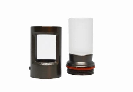 Lumien LAB-122 Accessory, Brass Nano Path Light Bollard Component, (2) 90 Openings - Atlantic Lighting