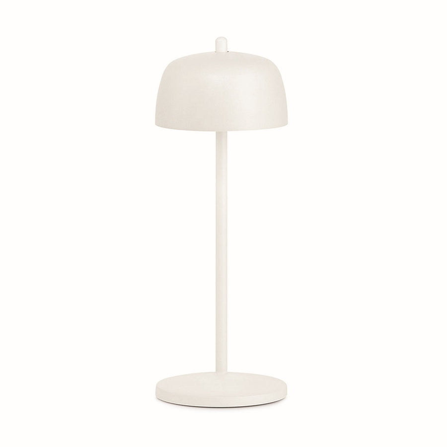 Zafferano LD01000B3 Theta Table Lamp Matte White - Atlantic Lighting