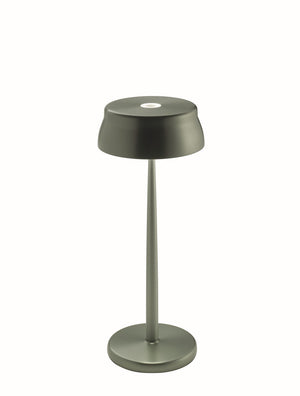 Zafferano Sister Light Table Lamp LD0300V3 Anodized Green Aluminum