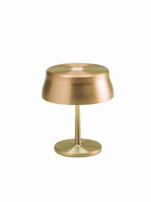 Zafferano Sister Light Mini Table Lamp LD0306O3 Anodized Gold Aluminum