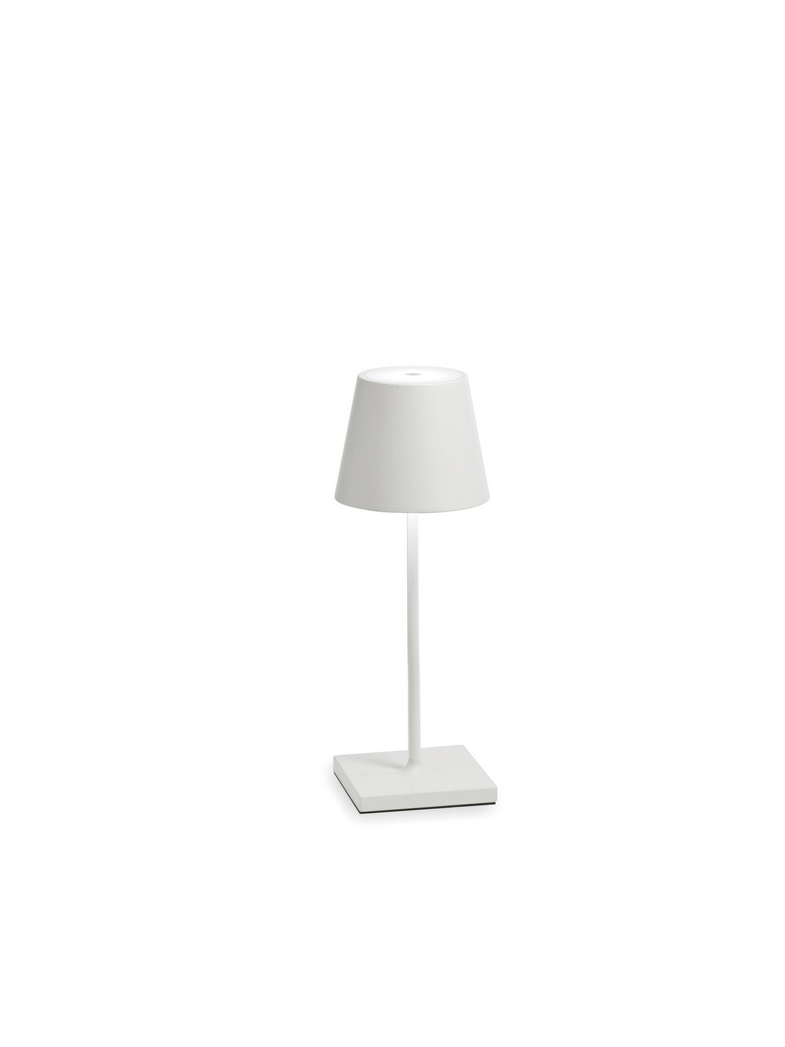 Zafferano LD0320B4 Poldina Pro Mini Table Lamp White - Atlantic Lighting