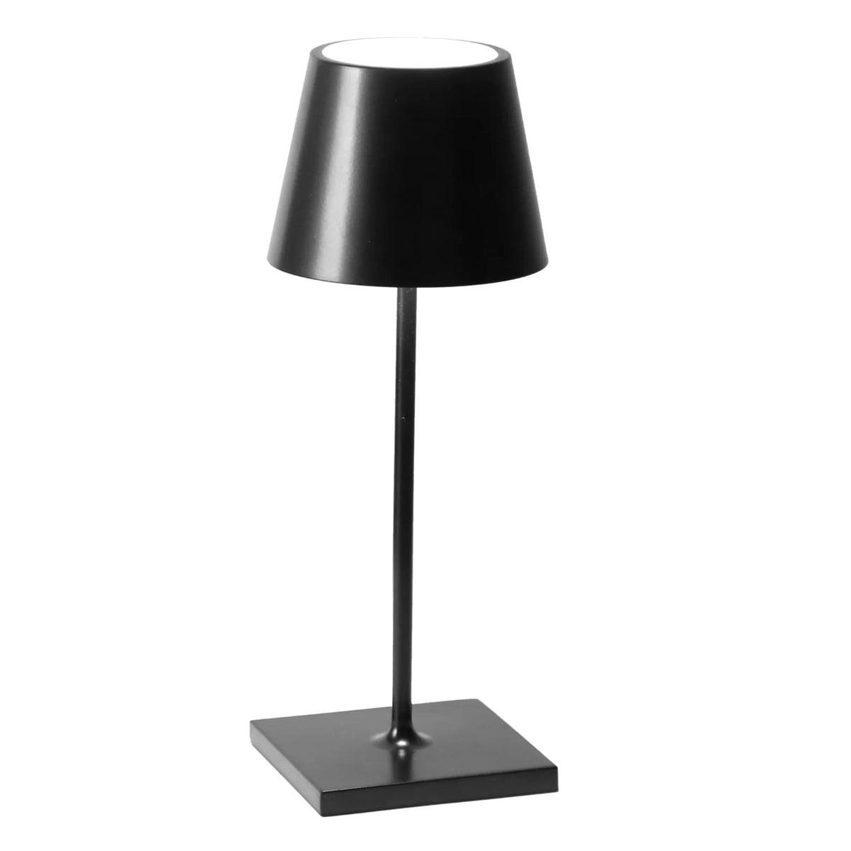 Zafferano LD0320D4 Poldina Pro Mini Table Lamp BLACK - Atlantic Lighting