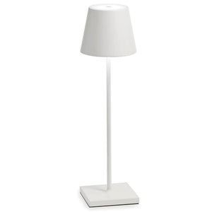 Zafferano Poldina Pro Portable Table Lamp LD0340B4 White