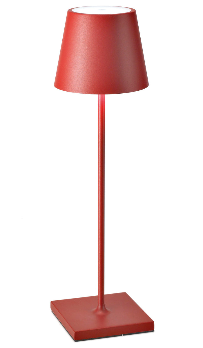 Zafferano Poldina Pro Table Lamp LD0340F4 Red