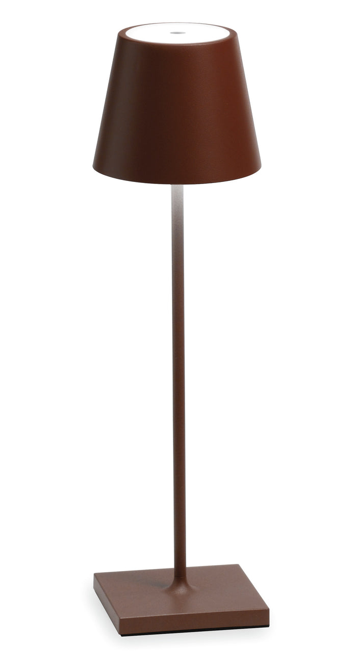 Zafferano Poldina Pro Table Lamp LD0340R4 Rust