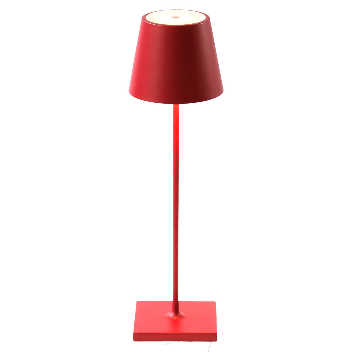 Zafferano LD0340U4 Poldina Pro Table Lamp Red - Atlantic Lighting