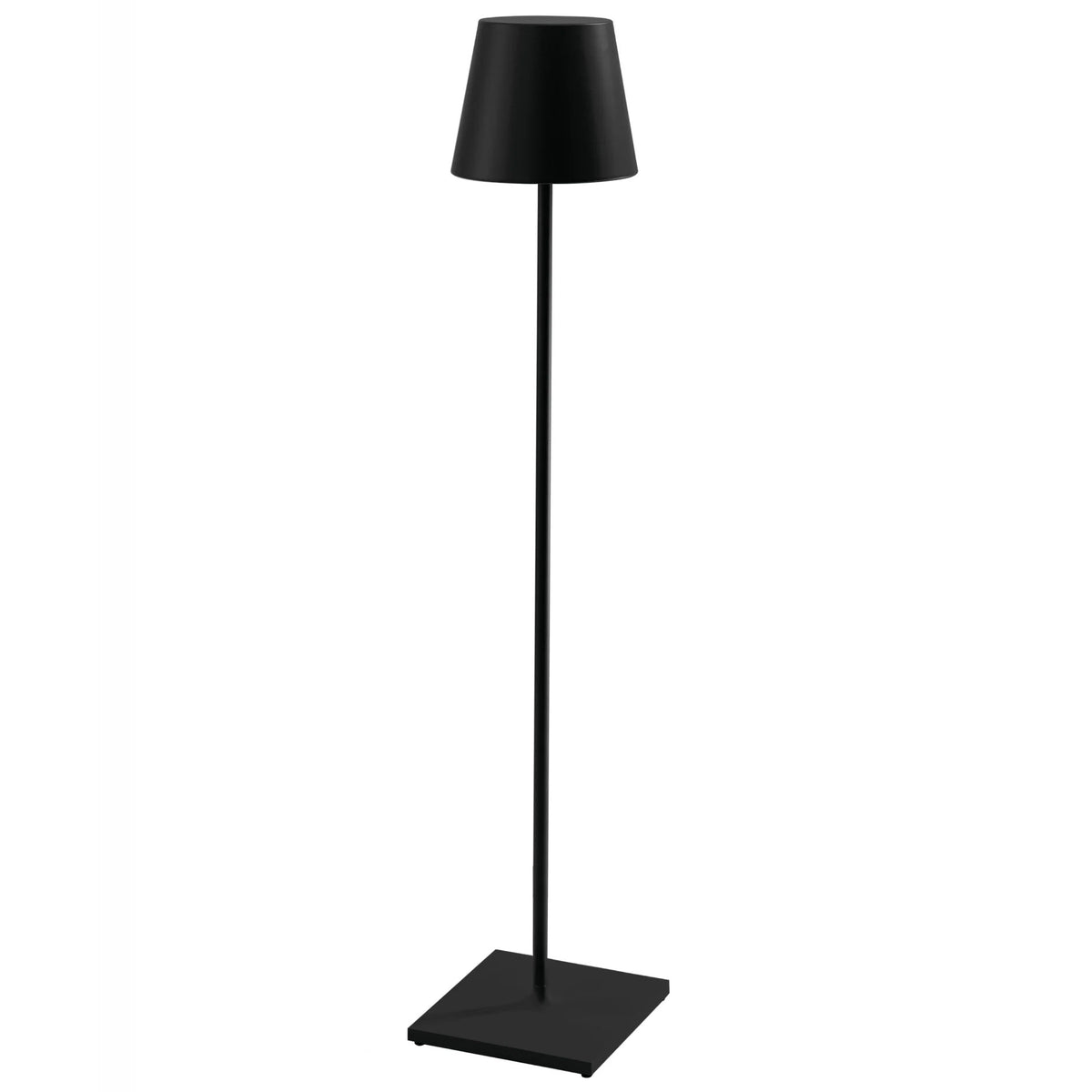 Zafferano LD0360D3 Poldina Pro XXL Floor Lamp Black Aluminum - Atlantic Lighting