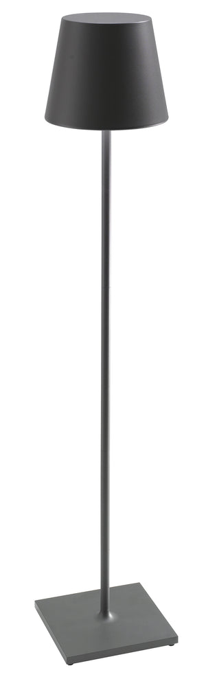 Zafferano Poldina Pro XXL Floor Lamp LD0360N3 Dark grey