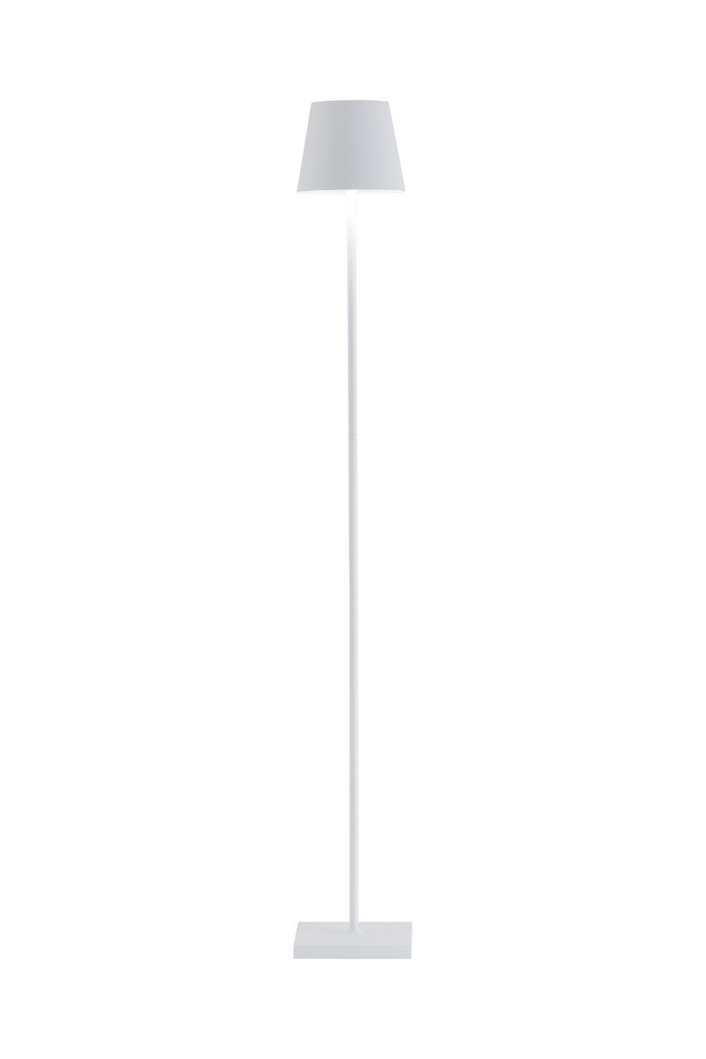 Zafferano LD0390B4 Poldina L Floor Lamp White - Atlantic Lighting