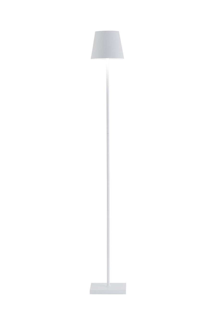 Zafferano LD0390B4 Poldina L Floor Lamp White - Atlantic Lighting