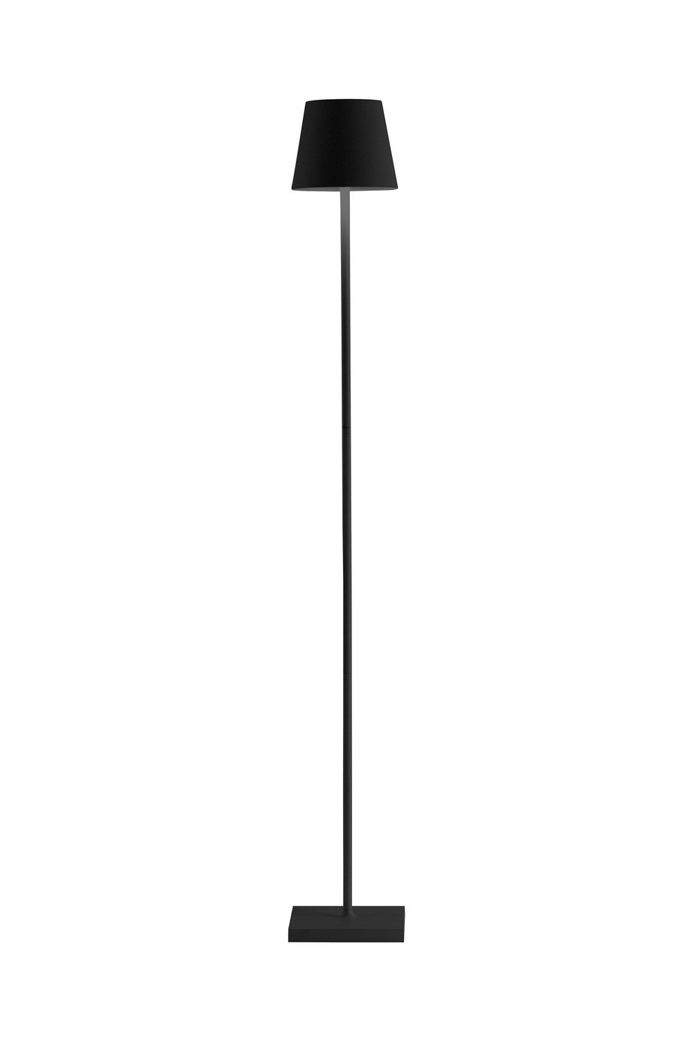 Zafferano LD0390D4 Poldina L Floor Lamp Black - Atlantic Lighting