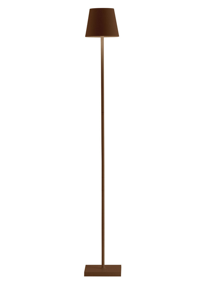 Zafferano Poldina L Floor Lamp LD0390R4  Rust