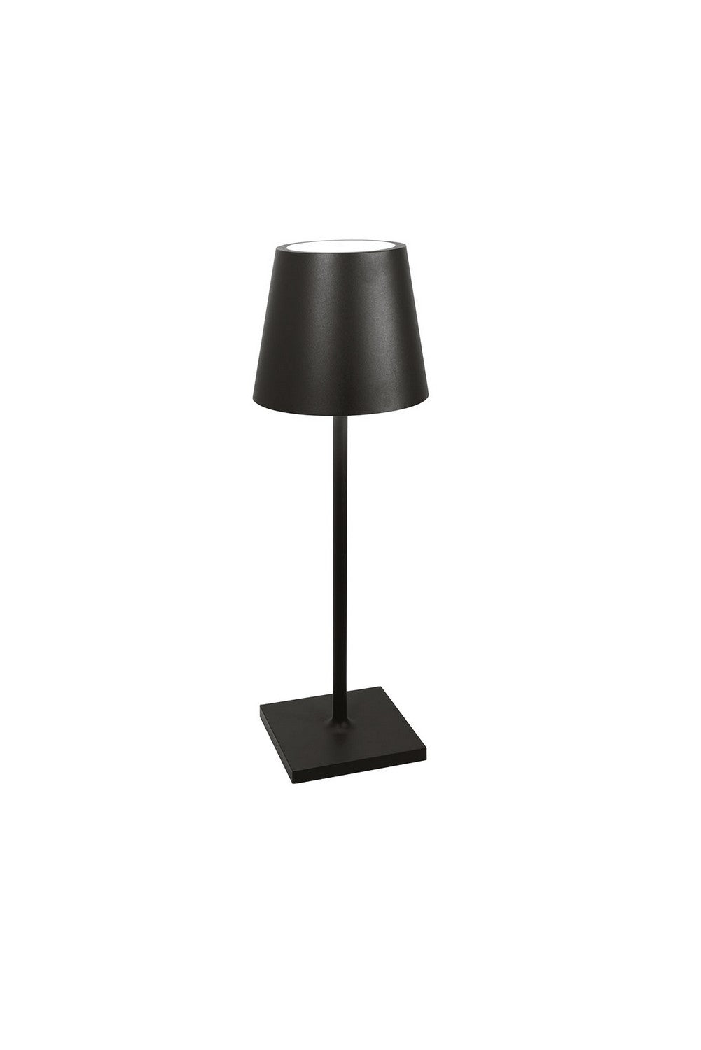 Zafferano LD0395D4 Poldina L Desk Lamp Black - Atlantic Lighting