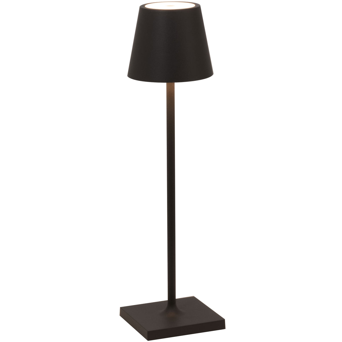 Zafferano LD0490D3 Poldina Micro Table Lamp Black - Atlantic Lighting