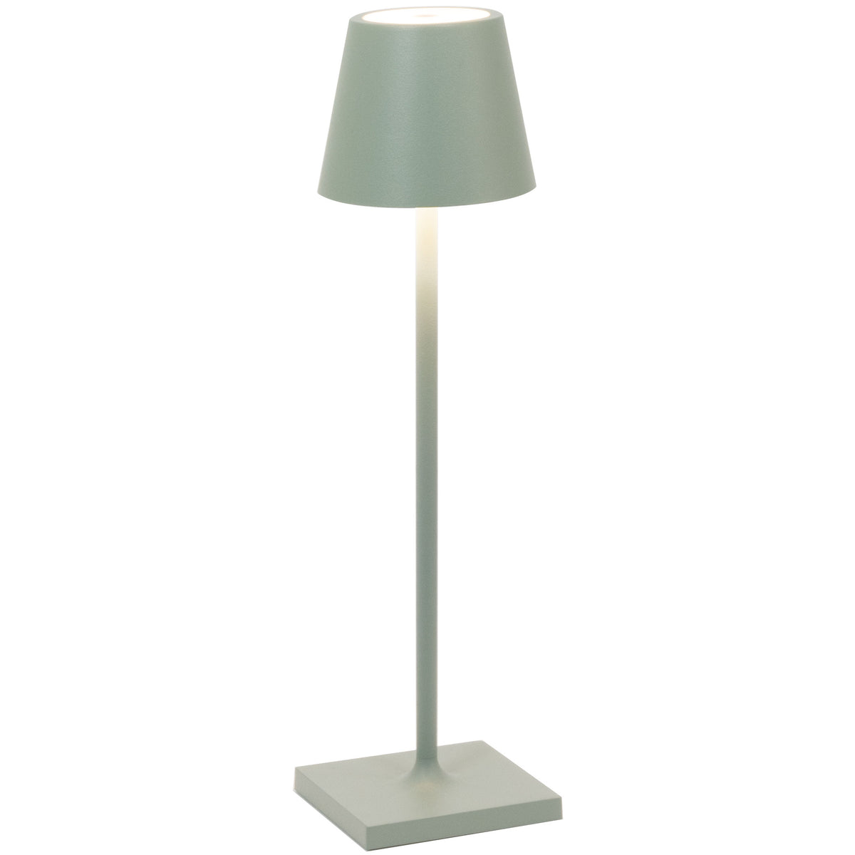 Zafferano LD0490G3 Poldina Micro Table Lamp Sage - Atlantic Lighting