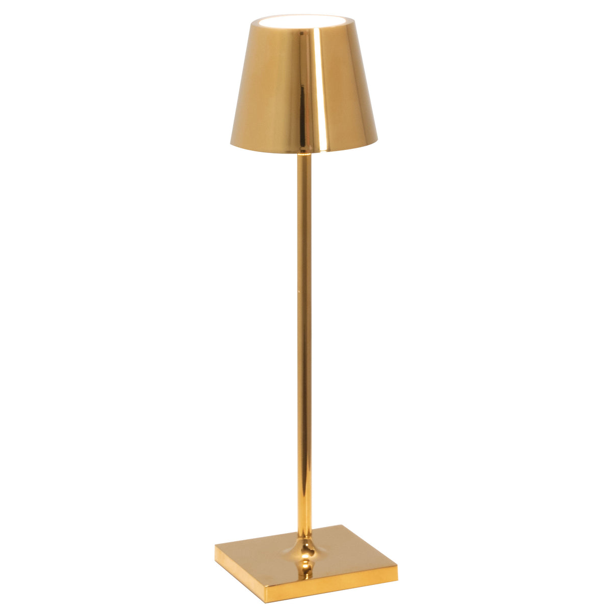 Zafferano LD0490O3 Poldina Micro Table Lamp Gold - Atlantic Lighting