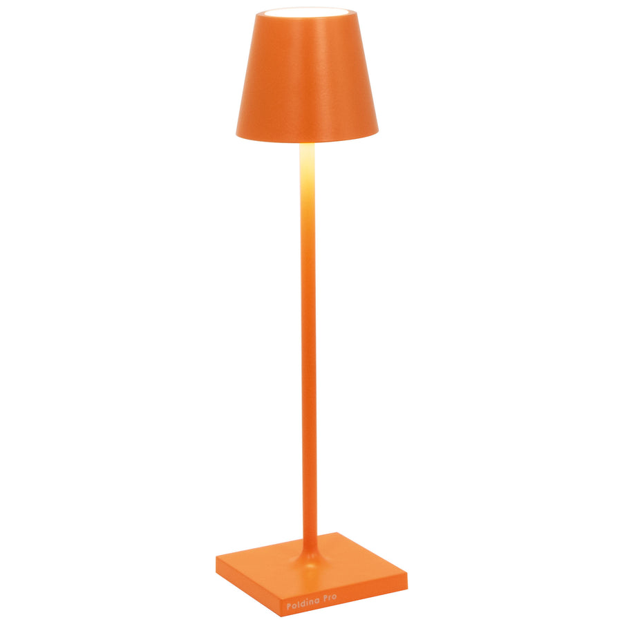 Zafferano LD0490Z3 Poldina Micro Table Lamp Light Orange - Atlantic Lighting