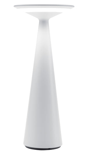 Zafferano Dama Table Lamp LD0610B3 White w/o USB