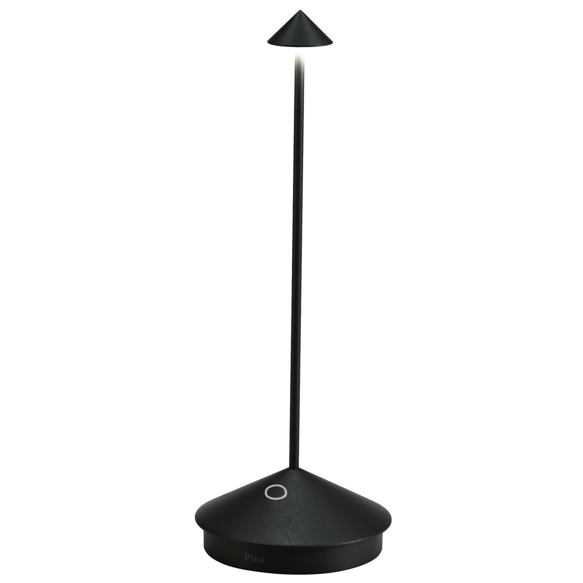 Zafferano LD0650D4 Pina Pro Table Lamp Black - Atlantic Lighting