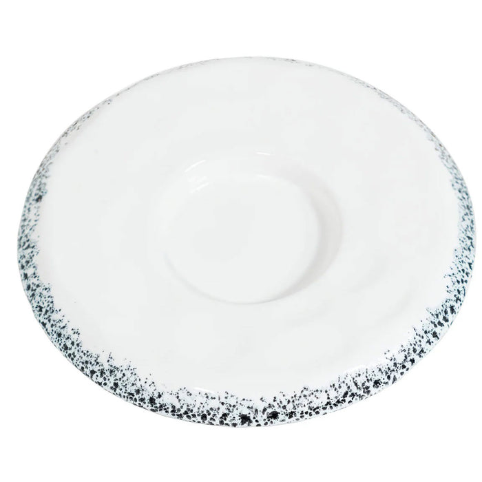 Zafferano Pina Pro Ceramic Tray LD065201 White/Black