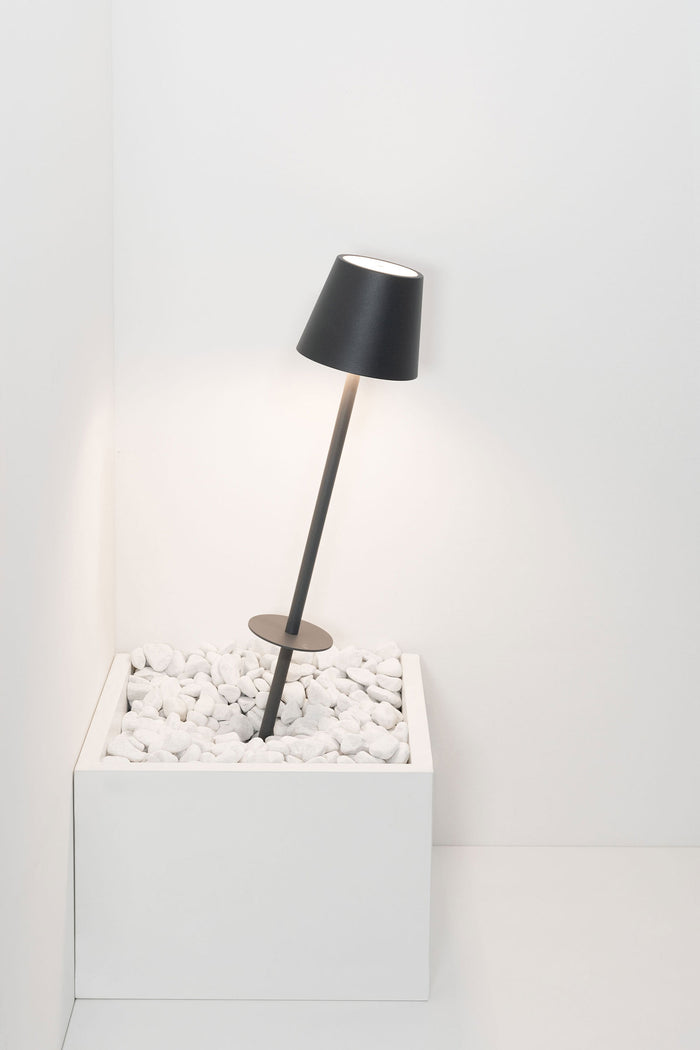 Zafferano Poldina Stake Lamp LD0682N4 Dark Grey