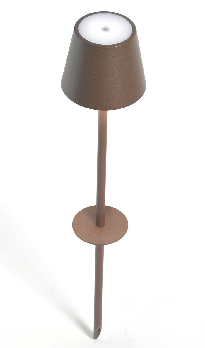 Zafferano Poldina Stake Lamp LD0682R4 Rust