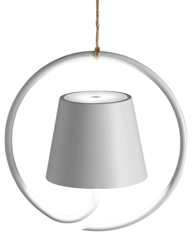 Zafferano LD0686B4 Poldina Suspension Magnetic Lamp White - Atlantic Lighting