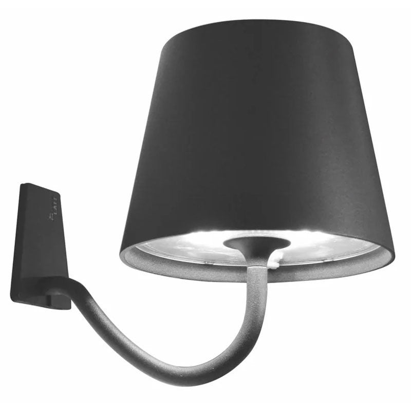 Zafferano LD0688N4 Poldina Wall Magnetic Lamp Dark grey - Atlantic Lighting