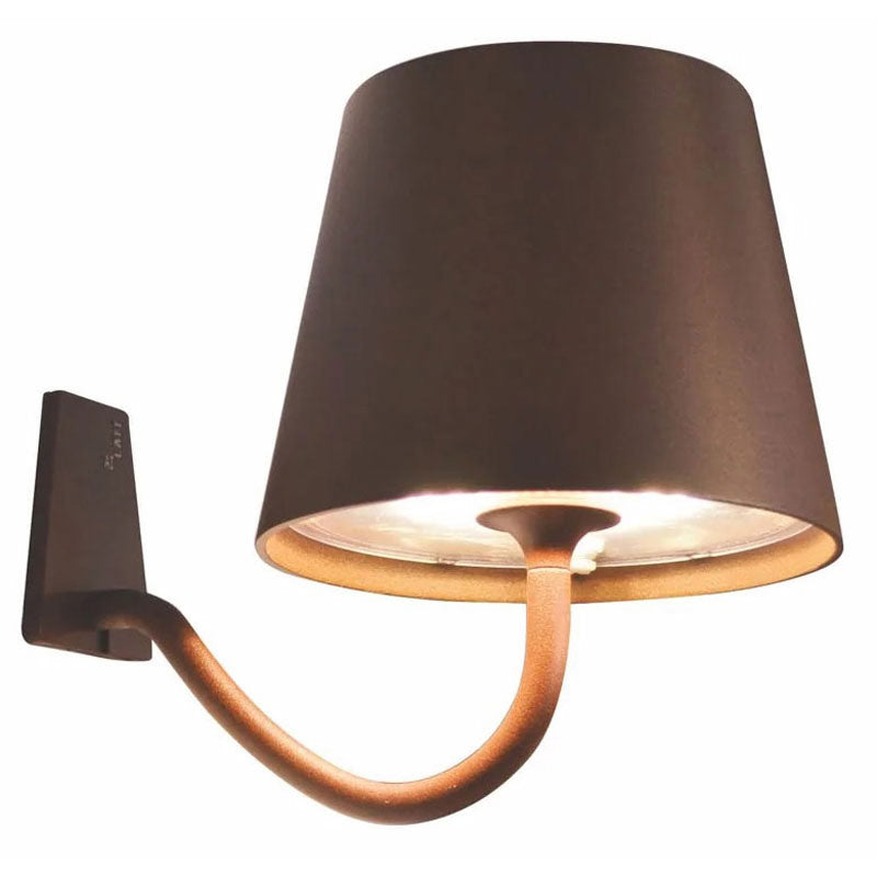 Zafferano LD0688R4 Poldina Wall Magnetic Lamp Rust - Atlantic Lighting