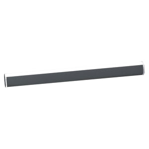Zafferano Pencil LED Cordless 19.6"  Horizontal Wall Sconce Dark Grey