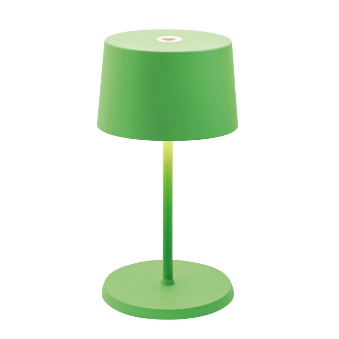 Zafferano LD0860V4 Olivia Mini Table Lamp Green - Atlantic Lighting