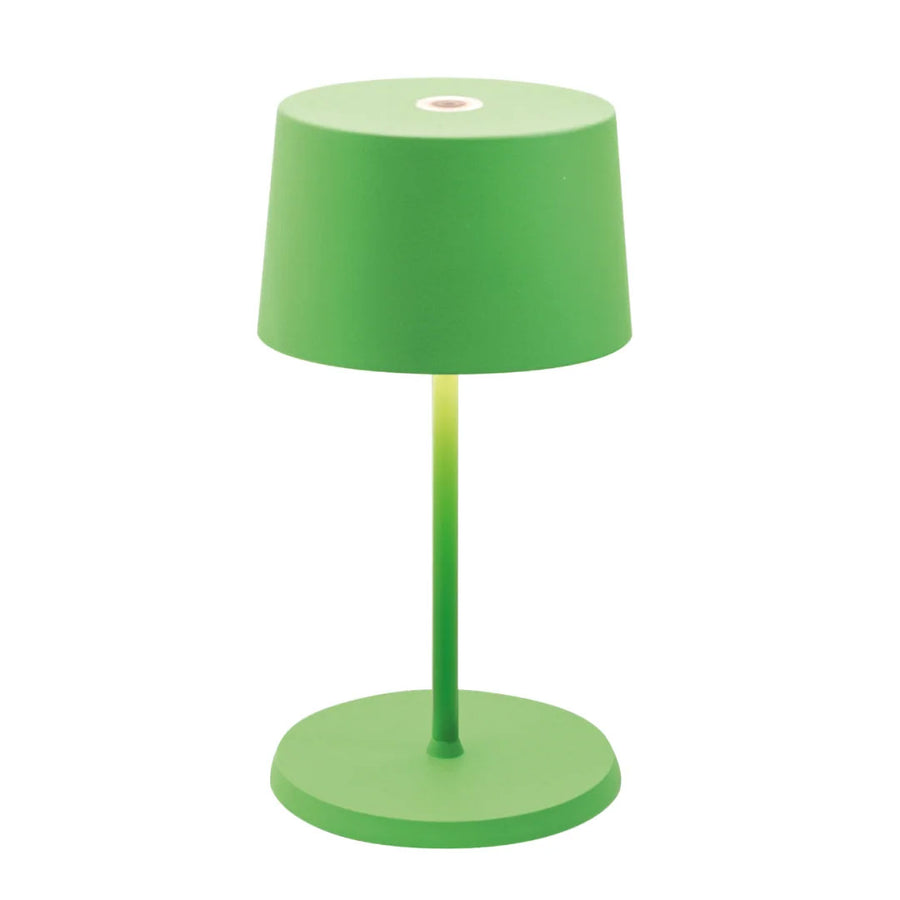 Zafferano LD0860V4 Olivia Mini Table Lamp Green - Atlantic Lighting