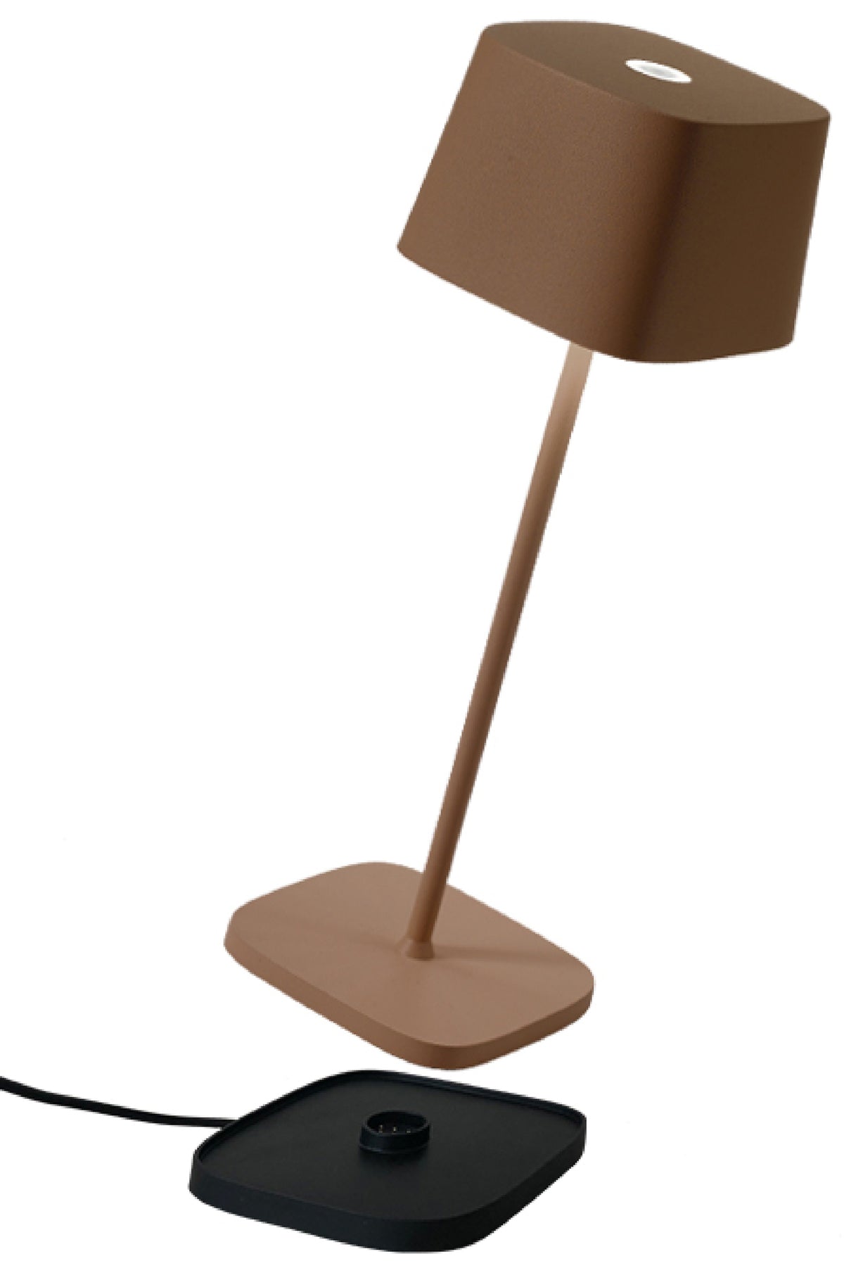 Zafferano LD0870R4 Ofelia Table Lamp Rust - Atlantic Lighting