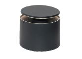 Zafferano LD1050N3 PushUp Pro Table Lamp , Dark Grey - Atlantic Lighting