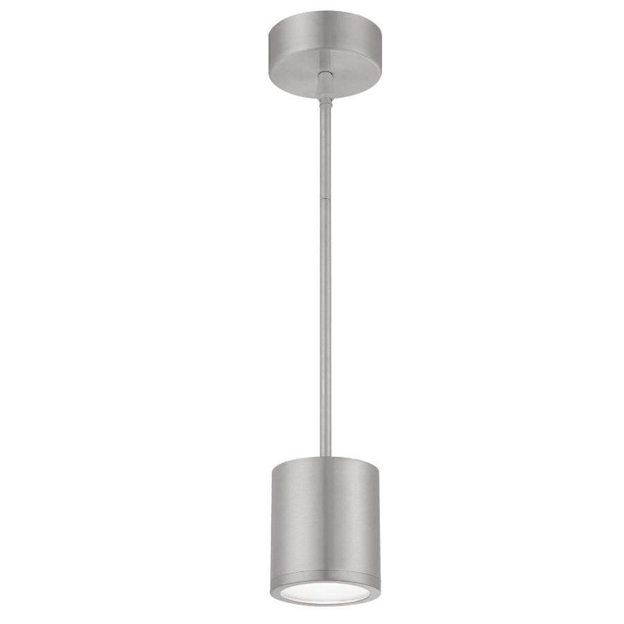 WAC PD-W2605-AL Tube Pendant Downlight Ceiling Mount 3000K ALUMINUM - Atlantic Lighting