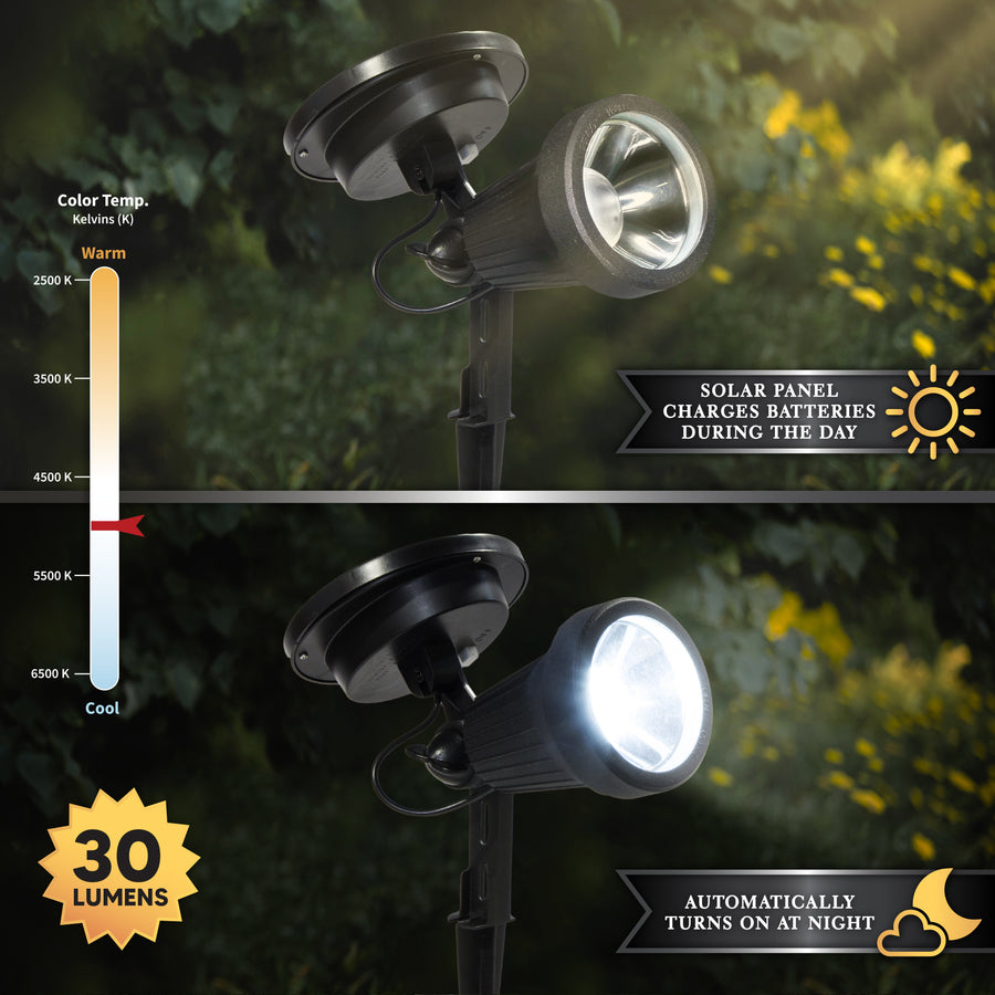 Classy Caps PL427 High Performance Solar Spotlight - Atlantic Lighting