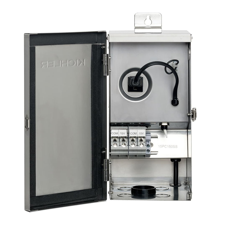 Kichler 150 watt stainless steel 12 volt transformer 