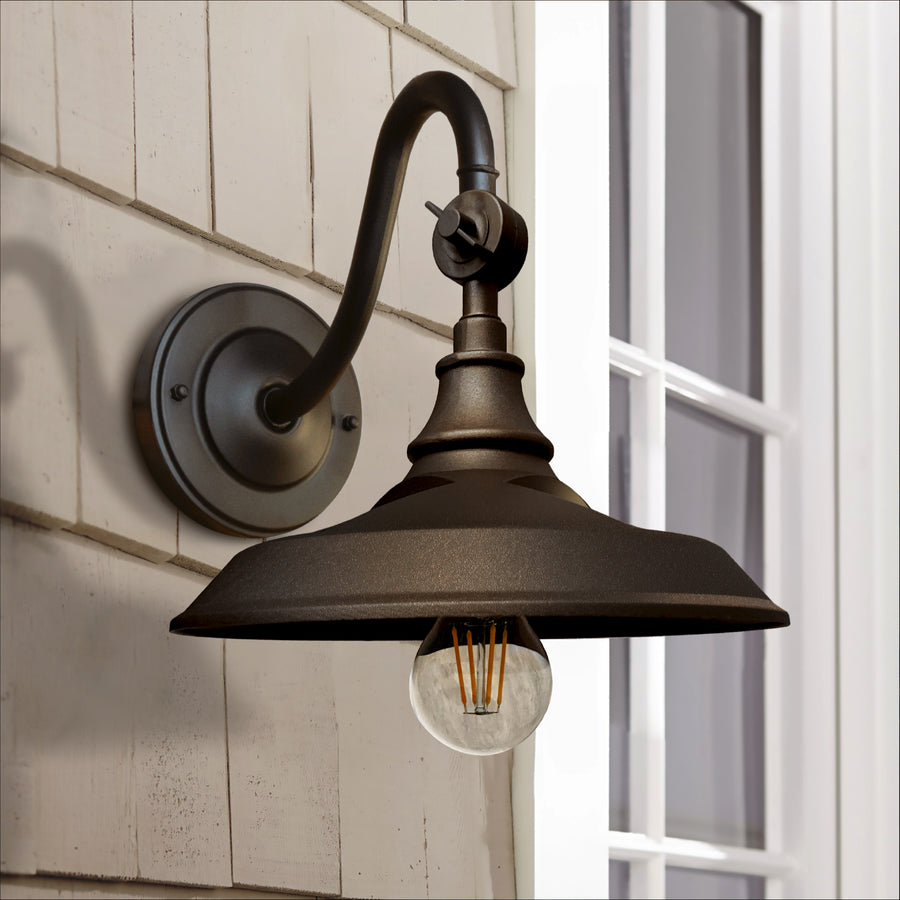 Classy Caps SBL738 Dark Bronze Solar Barn Light - Atlantic Lighting