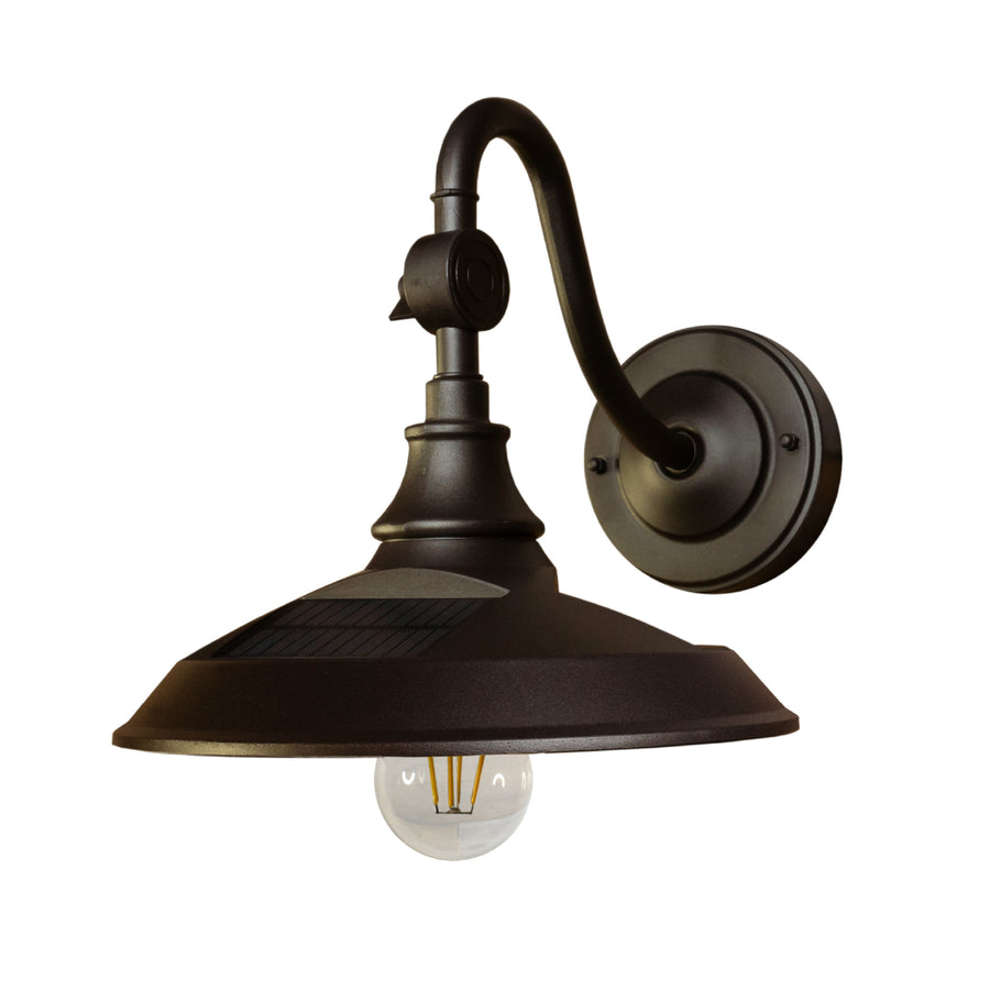 Classy Caps SBL738 Dark Bronze Solar Barn Light - Atlantic Lighting