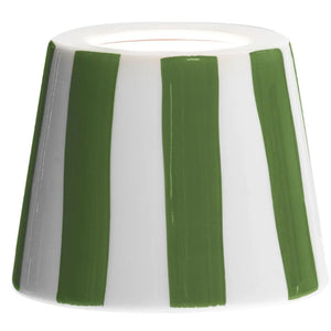 Zafferano Poldina Lido Shade White / Green Stripes