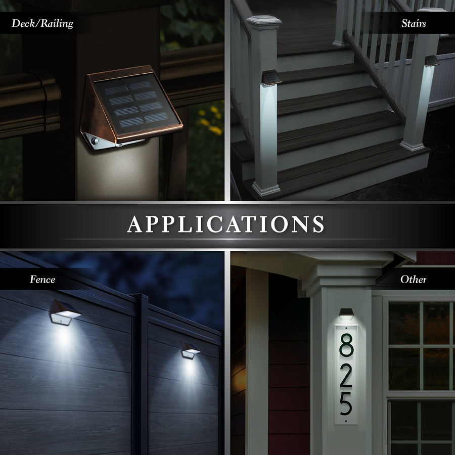 Classy Caps SL177 Copper Plated Deck & Wall Light - Atlantic Lighting
