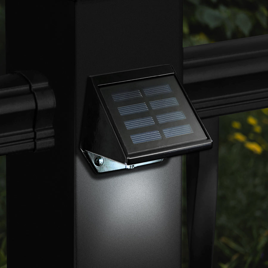 Classy Caps SL178 Black Aluminum Deck & Wall Light - Atlantic Lighting