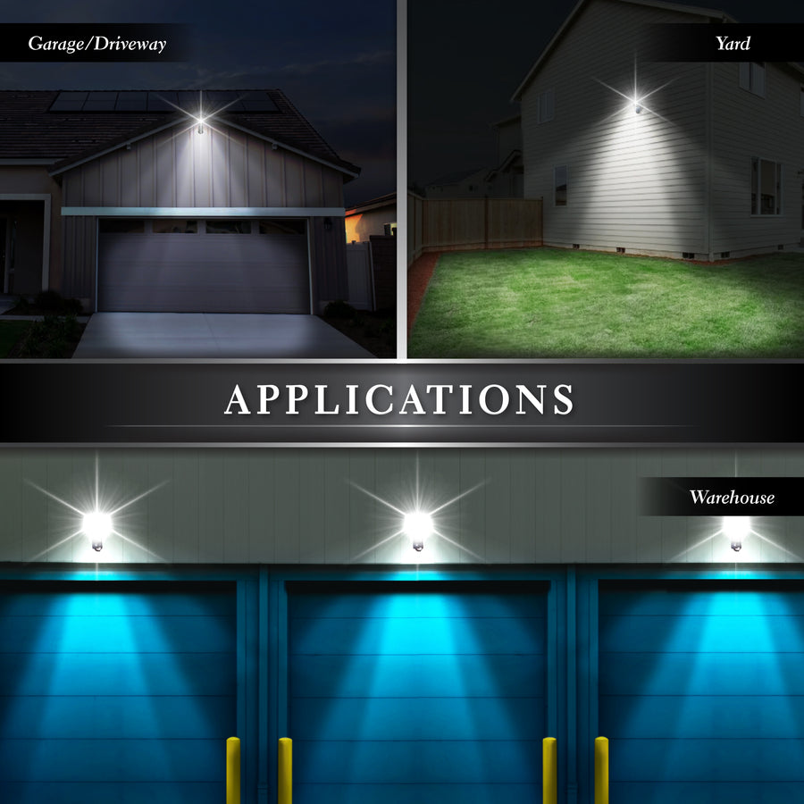 Classy Caps SL500 Solar Motion Sensor Security Light - Atlantic Lighting