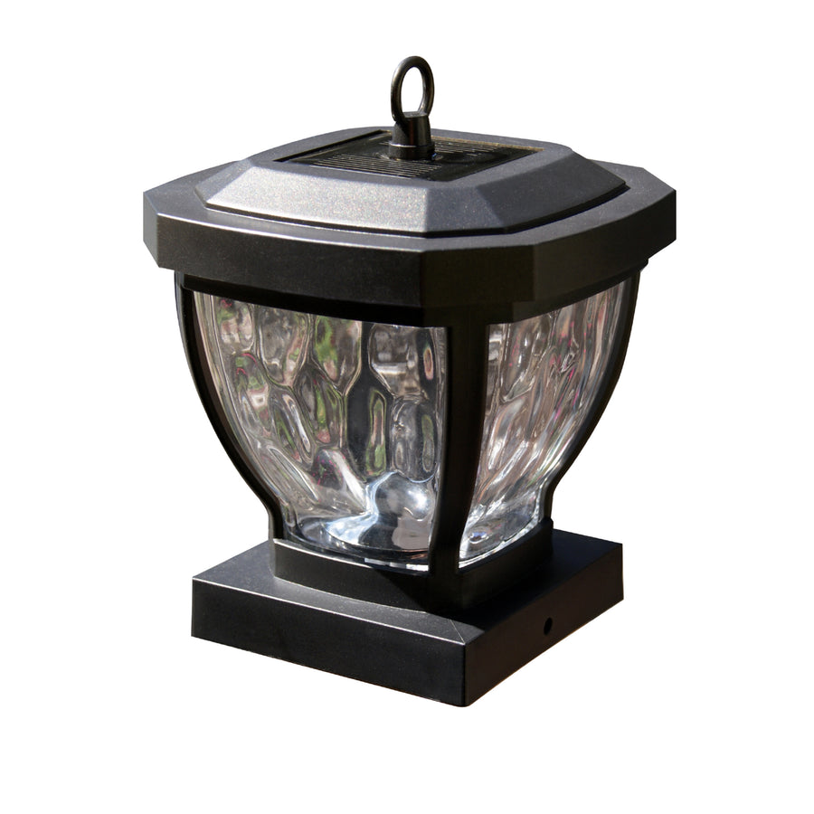 Classy Caps SL994 4X4 Dark Bronze Manchester Solar Post Cap - Atlantic Lighting