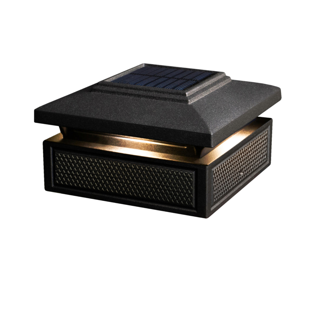 Classy Caps SLT727 Lumineer Smart Solar Post Cap - Atlantic Lighting