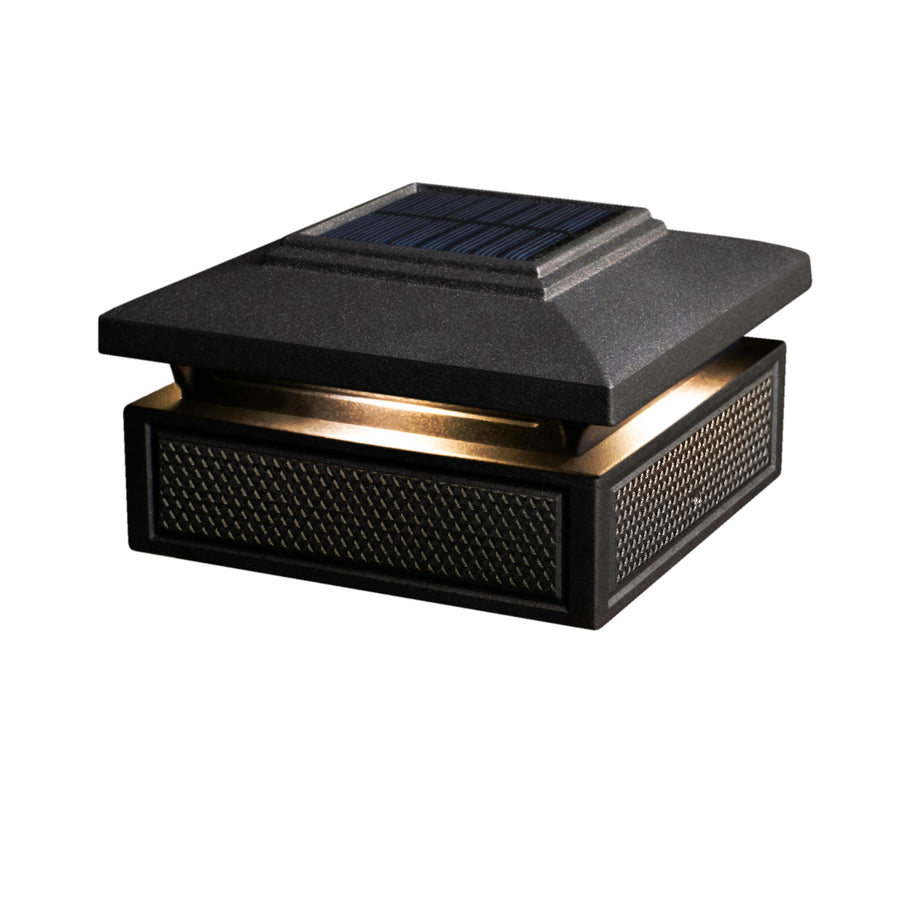 Classy Caps SLT727 Lumineer Smart Solar Post Cap - Atlantic Lighting
