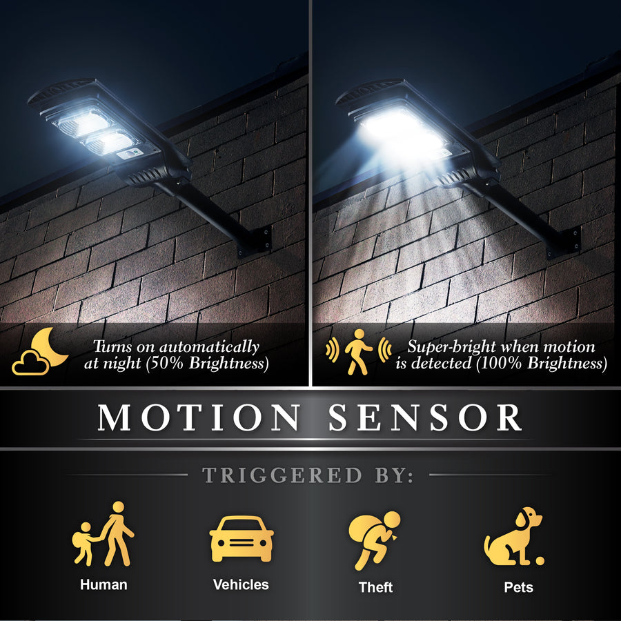 Classy Caps SSL810 Solar Security Street Light - Atlantic Lighting