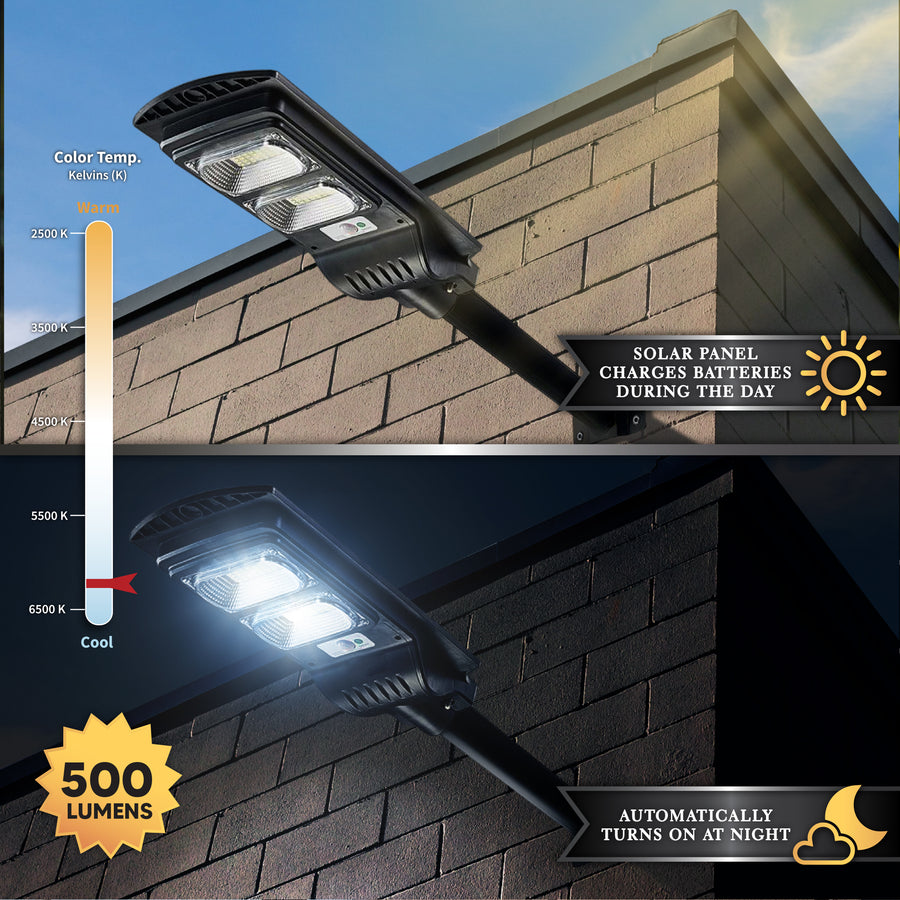 Classy Caps SSL810 Solar Security Street Light - Atlantic Lighting